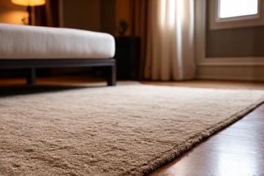 Alfombras artesanales en hotel boutique